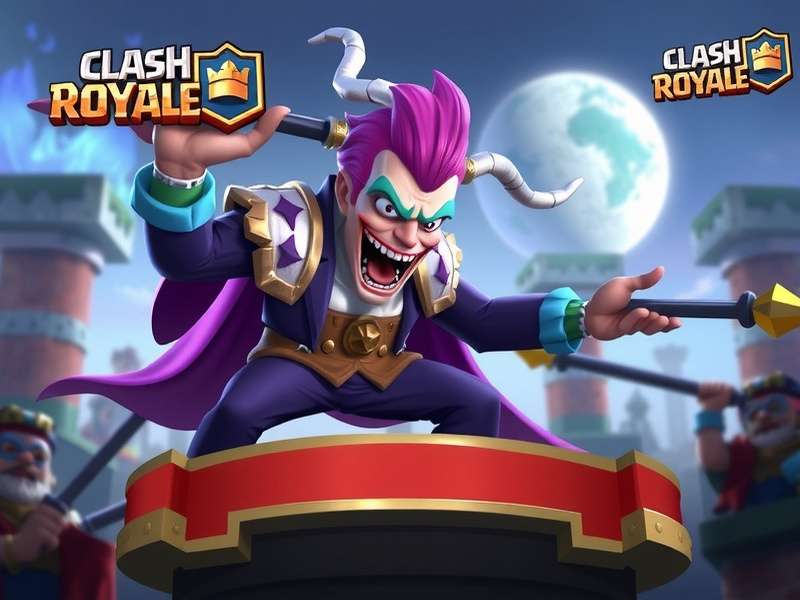 Joker Clash Royale Game Banner